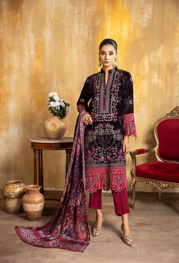 Adan Libas Design # 5456 Velvet Formal Collection 2 Online Shopping